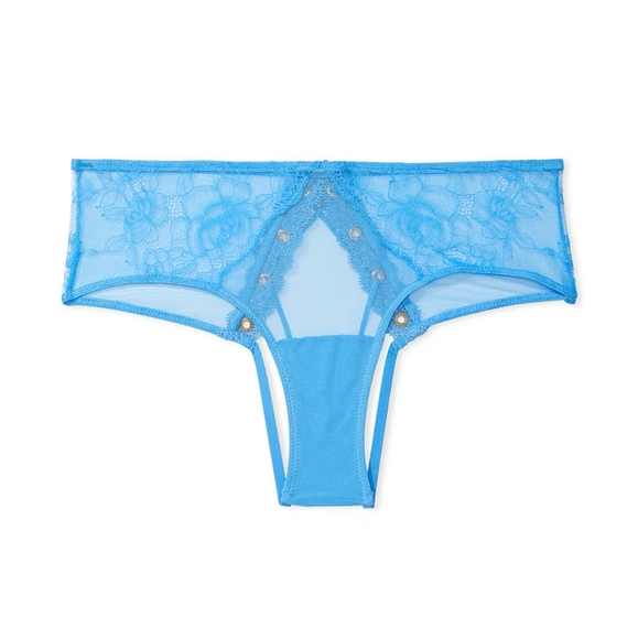 Victoria's Secret Panty Cheeky No Back Azul - Picture 3 of 9